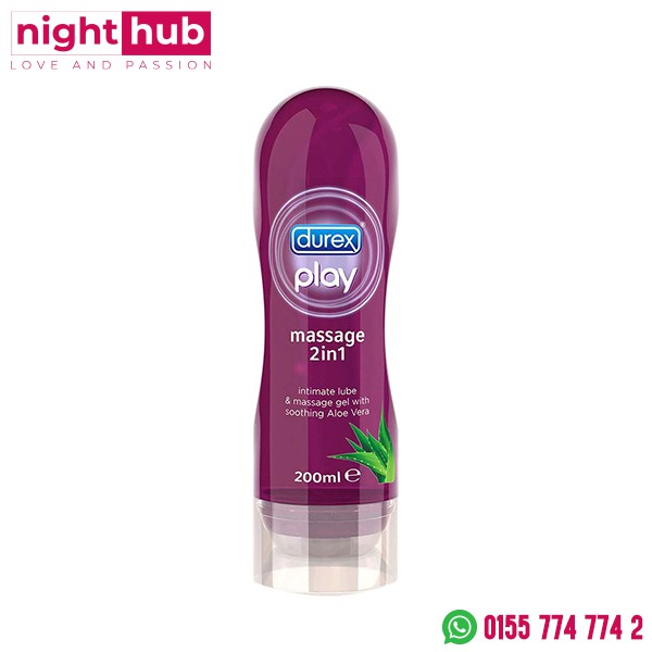 Durex gel للتاخير 2×1 لزيادة الأثارة الجنسية Durex Play Gel 200 مل