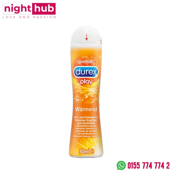 مزلق ديوركس للسعادة الزوجية Play warming lubricant Durex 50 مل