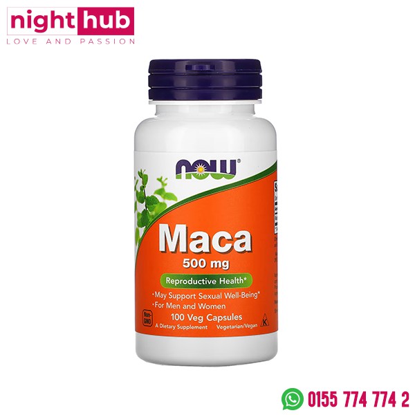 حبوب ماكا للصحة الجنسية Now Foods Maca Capsules