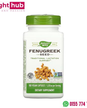 كبسولات الحلبة fenugreek لدعم الرضاعة Nature's Way 180 كبسولة