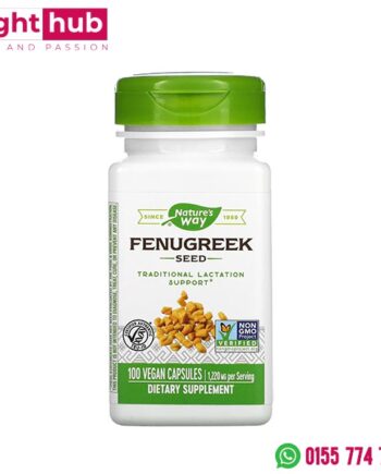 كبسولات الحلبة لادرار الحليب 100 كبسولة - Nature's Way Fenugreek Seed 