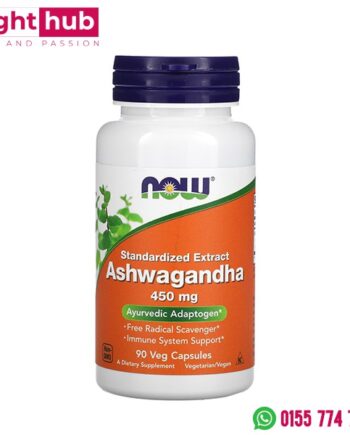 حبوب الاشوجندا للتخلص من التوتر 90 كبسولة - Now Food Ashwagandha