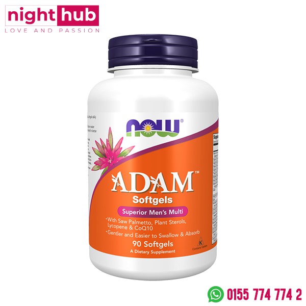 كبسولات ادم ناو فودز 90 كبسولة Now foods Adam superior men’s multi