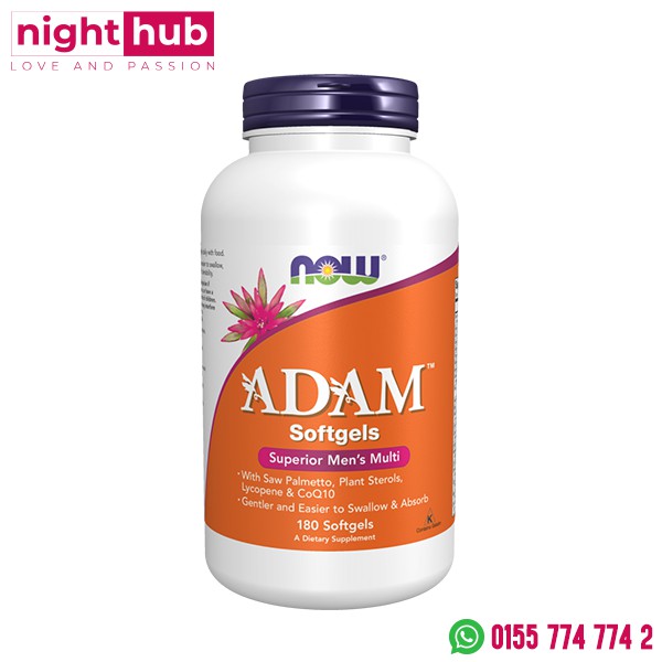 كبسولات ناو فودز آدم 90 كبسولة Now foods Adam superior men’s multi