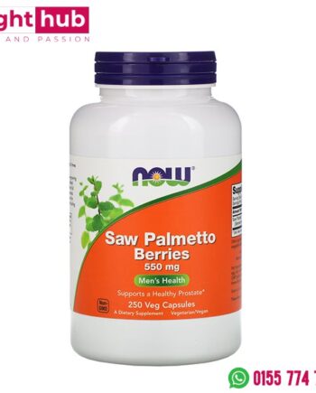 كبسولات الساو بالميتو 250 كبسولة - Now Foods saw palmetto 550 Mg