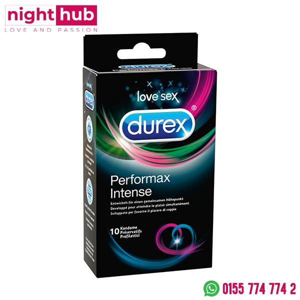 واقي ديوركس بيرفورماكس انتنس 10 قطع - durex condom performax intense -10 condom