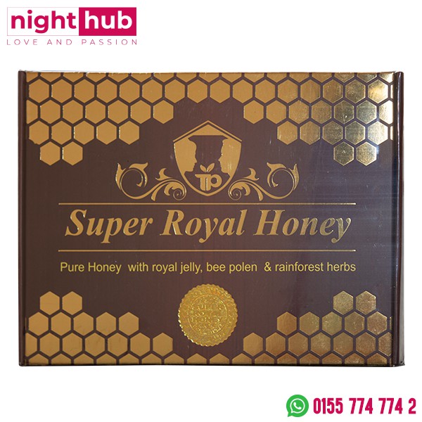 عسل الطاقة سوبر رويال 10 أكياس لتقوية الانتصاب لدى الرجال Super Royal Honey