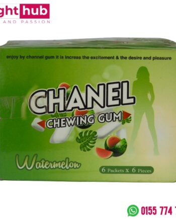 لبان الاثاره للسيدات شانيل chanel chewing gum بنكهة البطيخ 36 قطعة