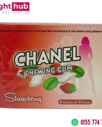 لبان شانيل للنساء بنكهة الفراولة chanel chewing gum