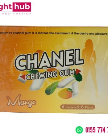 لبان الاثارة الزوجية للسيدات امن وطبيعى باقل سعر لبان شانيل للنساء chanel chewing gum بطعم المانجو 36 قطعة