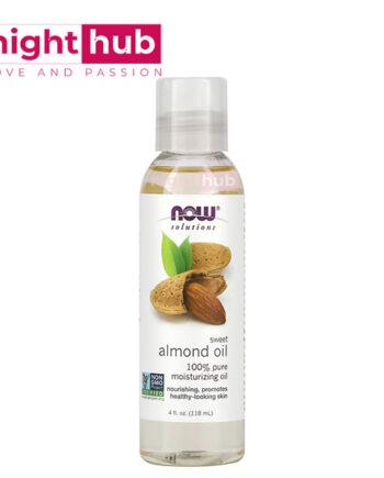 زيت اللوز للمساج للمتزوجين Sweet almond oil Now foods 118 مل