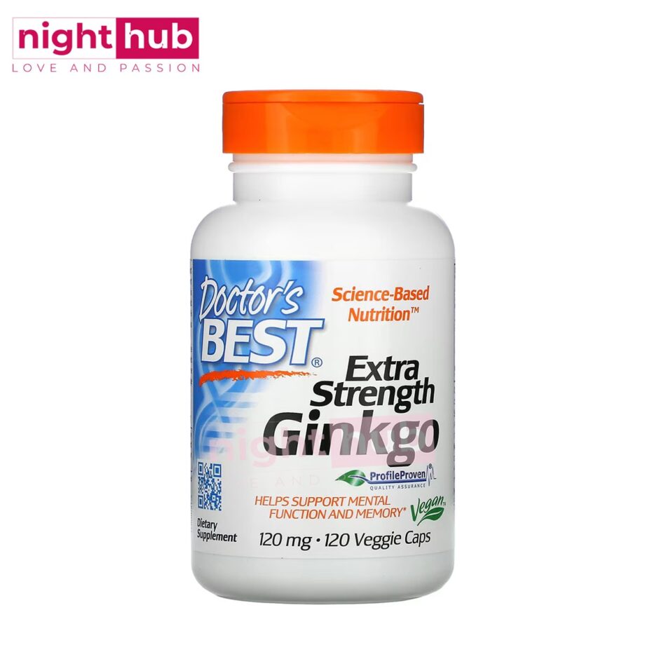 جينكو بيلوبا اقراص لتحسين صحة الرجال والنساء Doctor’s Best, Ginkgo 120 كبسولة 120 ملجم