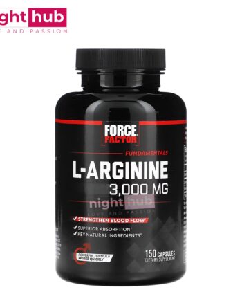 ال ارجنين اقراص 3000 لزيادة طاقة الجسم فورس فاكتور Force Factor L-Arginine 3000 mg 150 كبسولة