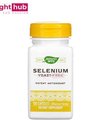 حبوب سيلينيوم لتحسين الصحة العامة Nature’s Way selenium 200 مكجم