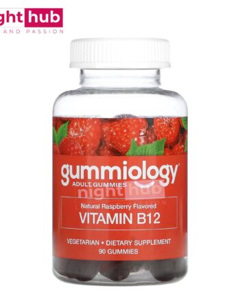 أفضل دواء فيتامين ب12 لبان بنكهة التوت لتعزيز الصحة العامة gummiology b12 gummies 90 علكة نباتية