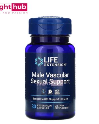 حبوب مقوي الأوعية الدموية للرجال male vascular sexual support لتحسين الصحة الجنسية لايف إكستانشن Life Extension 30 كبسولة