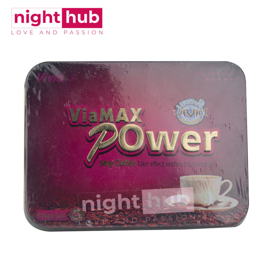 فياماكس باور قهوة للنساء viamax power women sexy coffee 8 اكياس