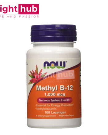 اقراص ميثيل فيتامين ب12 1000 مكجم NOW Foods, Methyl B-12 100 قرص استحلاب