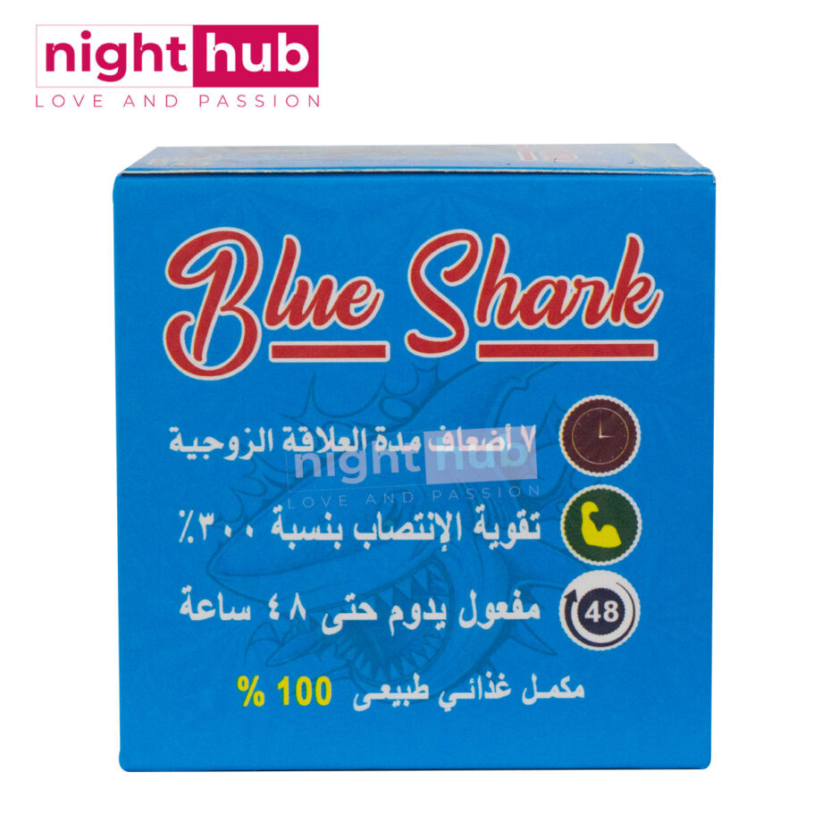 حبوب الحوت الازرق الامريكية لتقوية الانتصاب blue shark 40 قرص