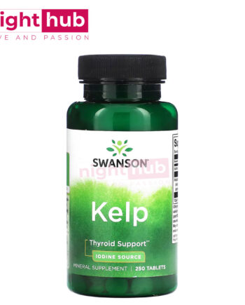 حبوب kelp لعلاج خمول الغدة الدرقية سانوسان Swanson, Kelp 250 قرص