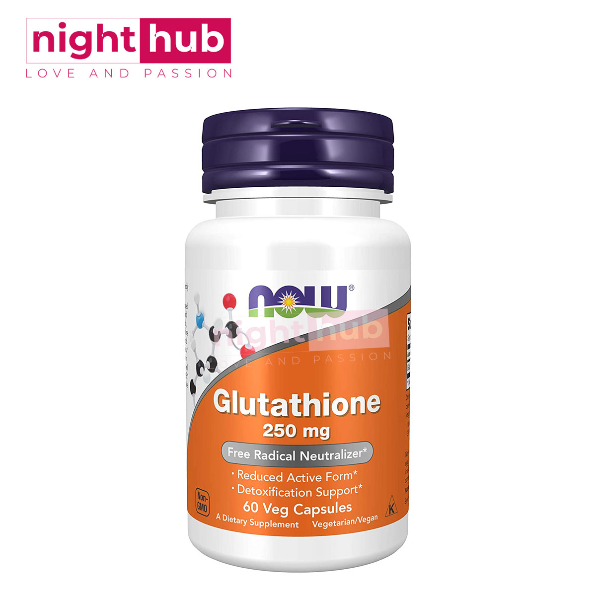 مكمل الجلوتاثيون 250 ملجم لتحسين صحة الجهاز المناعي NOW Foods Glutathione 60 كبسولة 1 برشام جلوتاثيون 250 ملجم لتحسين صحة الجهاز المناعي NOW Foods, Glutathione 60 كبسولة