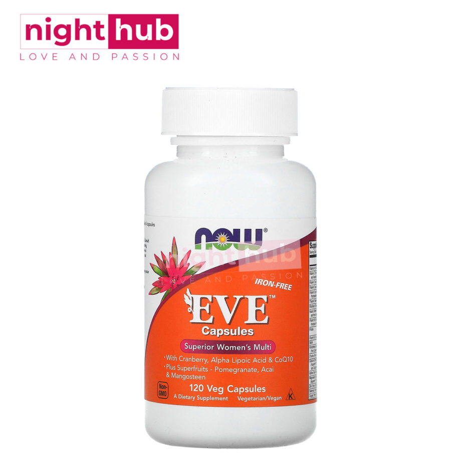 اقراص حواء ملتي فيتامين للنساء NOW Foods, Eve Capsules, Superior Women's Multi, 120 كبسولة