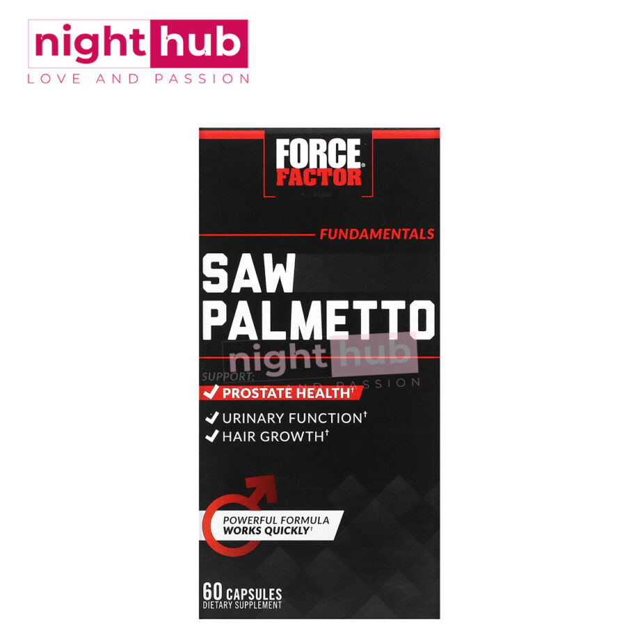 دواء مكمل غذائي للبروستاتا saw palmetto دواء Force Factor