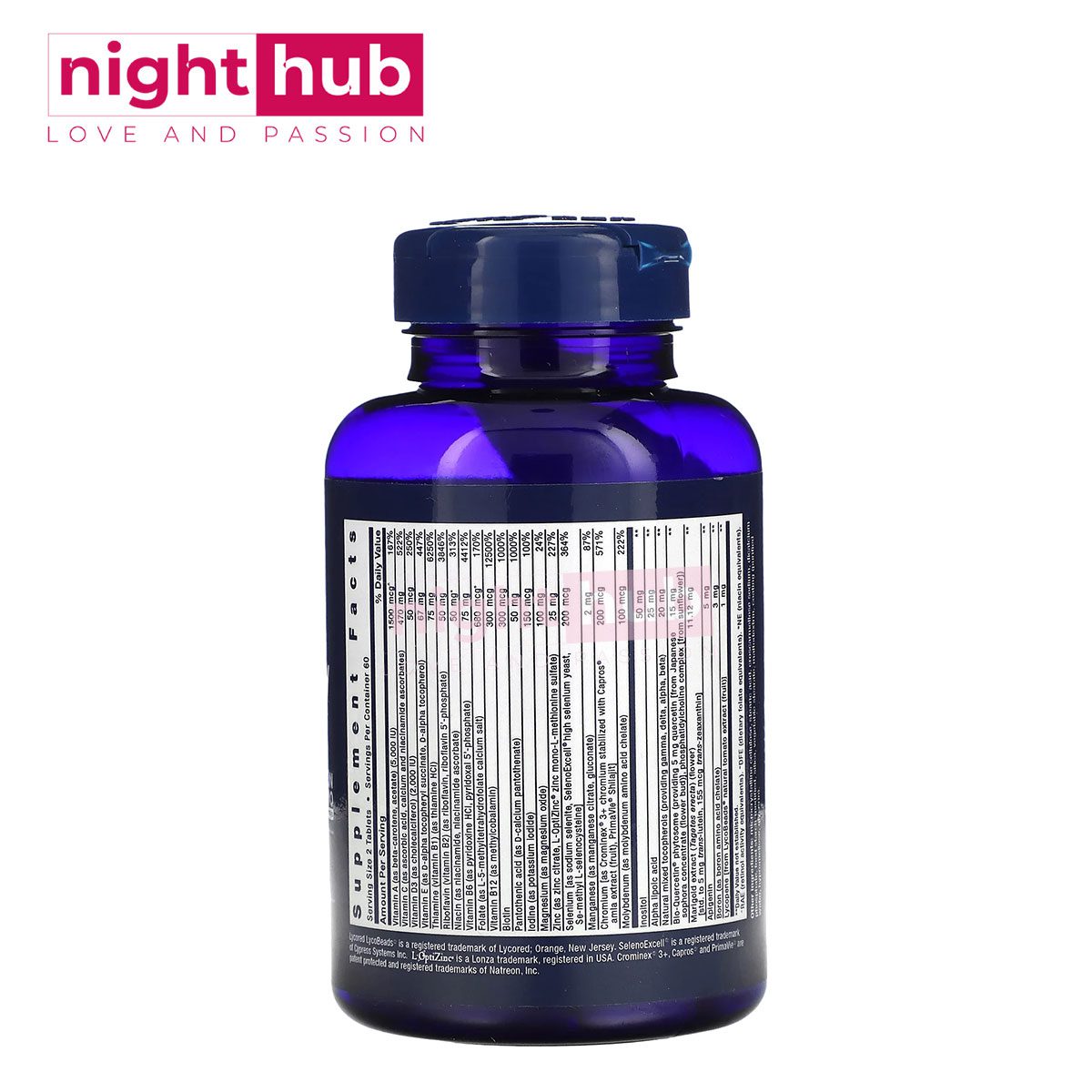 أقراص فيتامينات متعددة مرتين يوميًا لايف إكستانشن Life Extension, Two-Per-Day Multivitamin 120 قرص