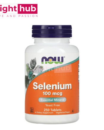 سيلينيوم حبوب لدعم الصحة العامة NOW Foods, Selenium 100 ميكروجرام 250 قرص