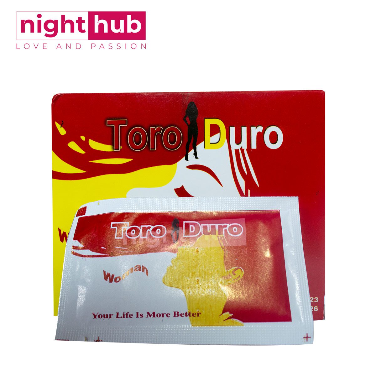 مناديل تورو دورو للنساء TORO duro لزيادة الاثارة الجنسية 12 باكيت