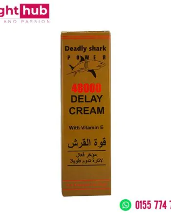 كريم قوة القرش الذهبي 48000 لتأخير القذف DELAY CREAM 15 مل