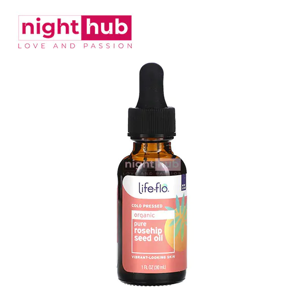 زيت بذور الورد لايف فلو زيت مساج للمتزوجين Life flo Organic Pure Rosehip Seed Oil 30 مل