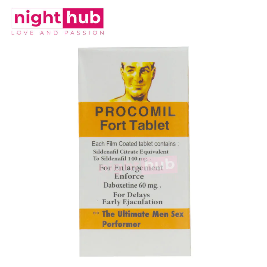 حبوب بروكوميل لتقوية الانتصاب procomil fort tablet 10 اقراص