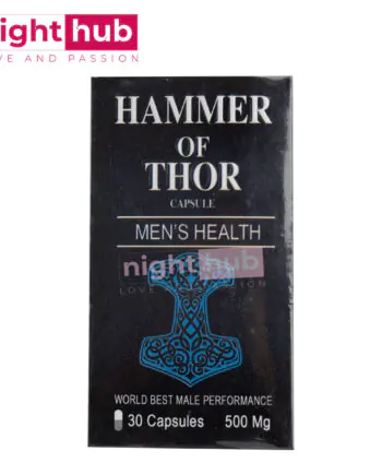 كبسولات هامر اوف ثور للرجال hammer of thor 30 كبسولة