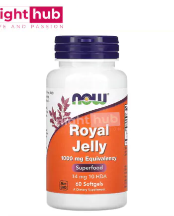 اقراص رويال جيلي 1000 لتحسين الصحة الجنسية NOW Foods, Royal Jelly 60 قرص