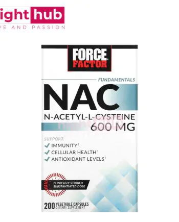 أقراص ناك ن-أسيتيل-ل سيستين 600 ملجم Force Factor NAC 200 قرص